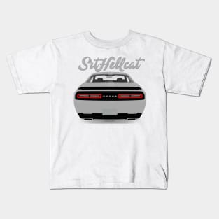 SRT HELLCAT White Back Kids T-Shirt